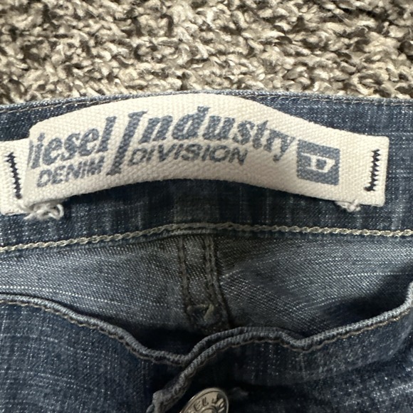 DIESEL Jeans Mens Size 32x29 FANKER Regular Slim Bootcut Blue Med Wash Excellent - Picture 3 of 12